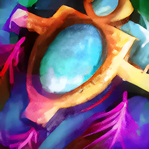 Opal Orichalcum Earring icon