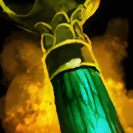 Oiled Ancient Staff Shaft