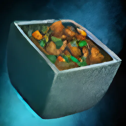 Jar of Salsa Garnish