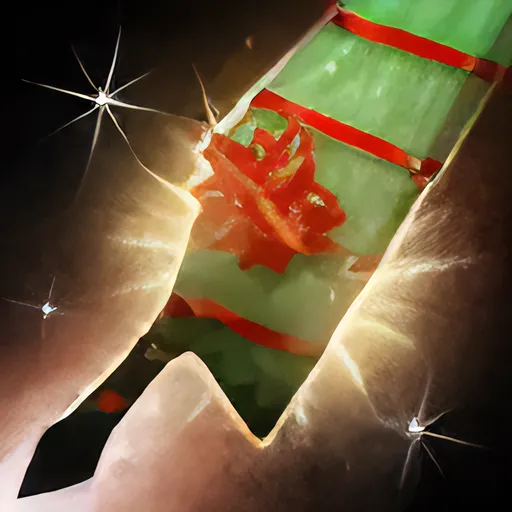 Sparkling Wrapped Dagger icon