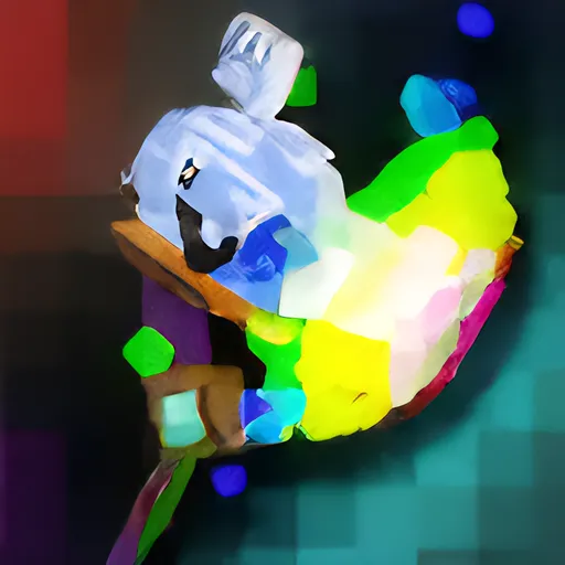 Super Rainbow Cloud Mace icon