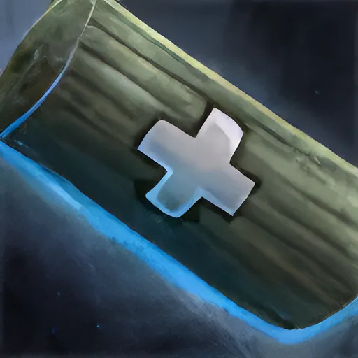 Healing Green Inscription