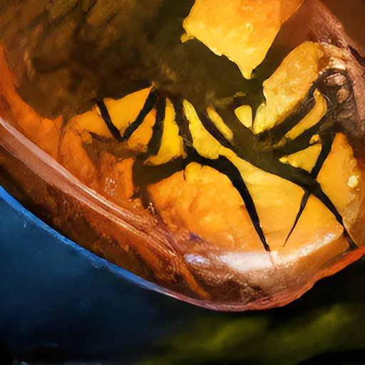 Ambrite Fossilized Spider
