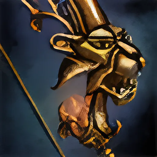Gold Lion Longbow icon