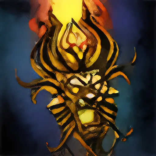 Gold Lion Torch icon