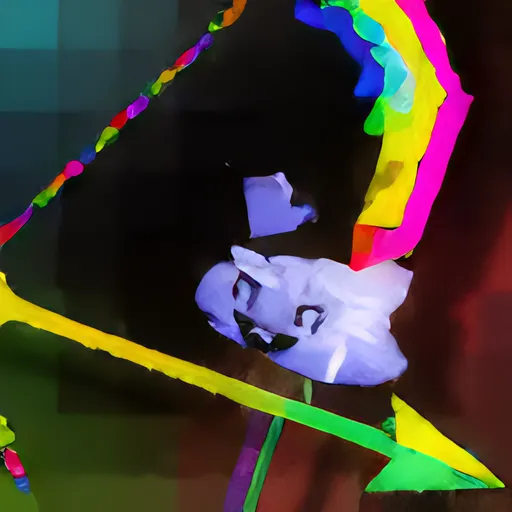 Super Rainbow Cloud Short Bow icon