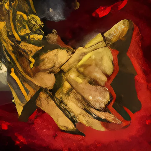 Gold Fractal Warhorn icon