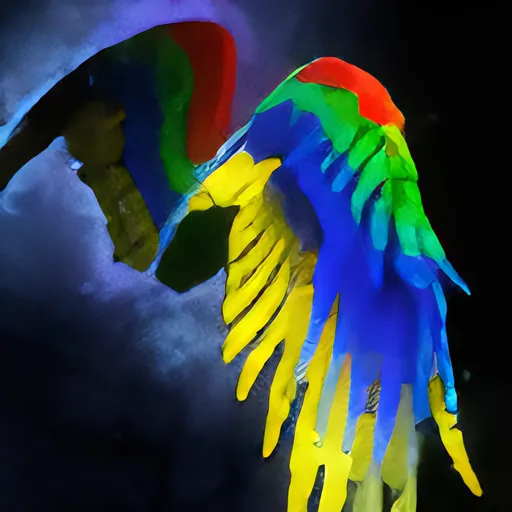Vibrant Wings Backpack icon