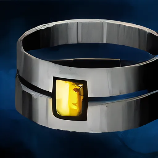 Topaz Silver Band