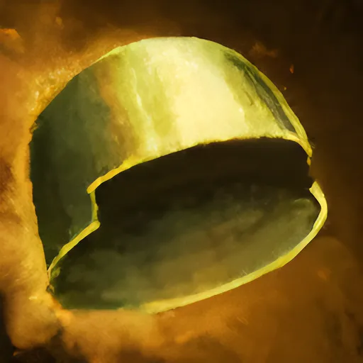 Oiled Orichalcum Helmet Casing