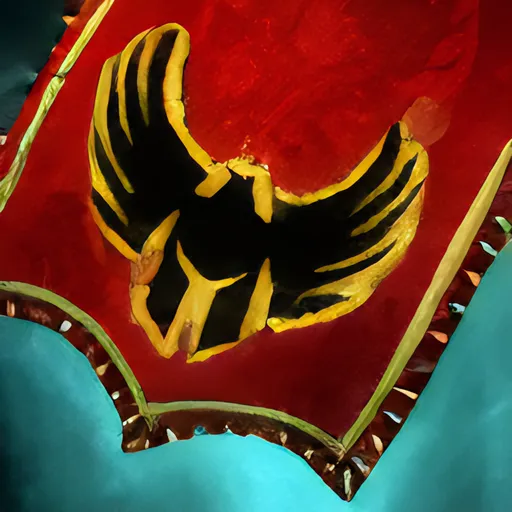 Valkyrie Embroidered Linen Insignia