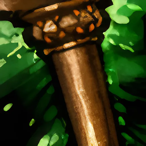Ancient Torch Handle