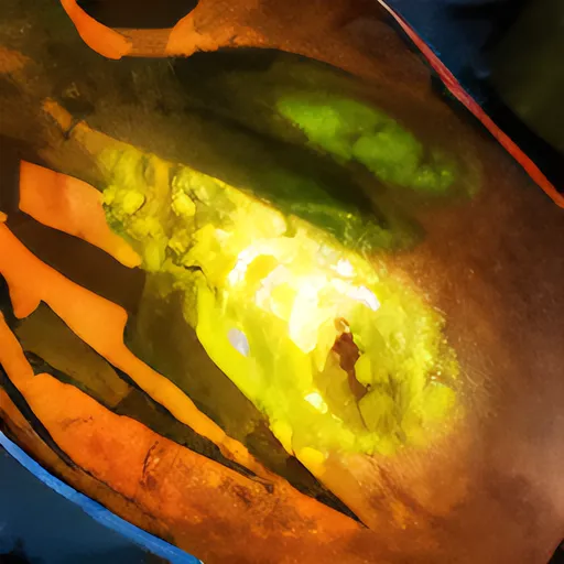 Ambrite Fossilized Firefly