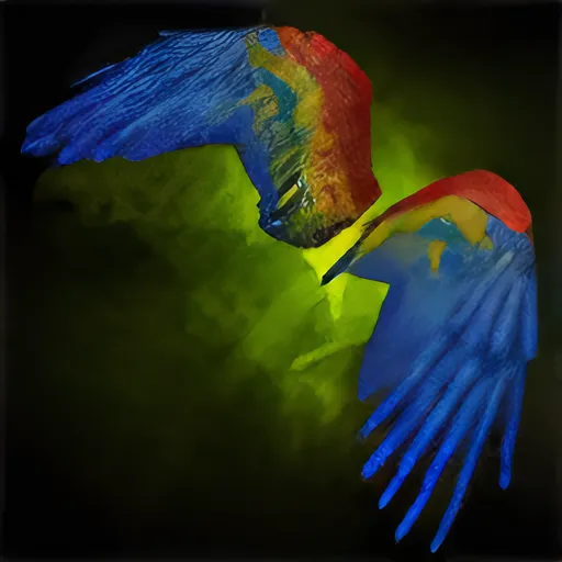 Macaw Wings Backpack icon
