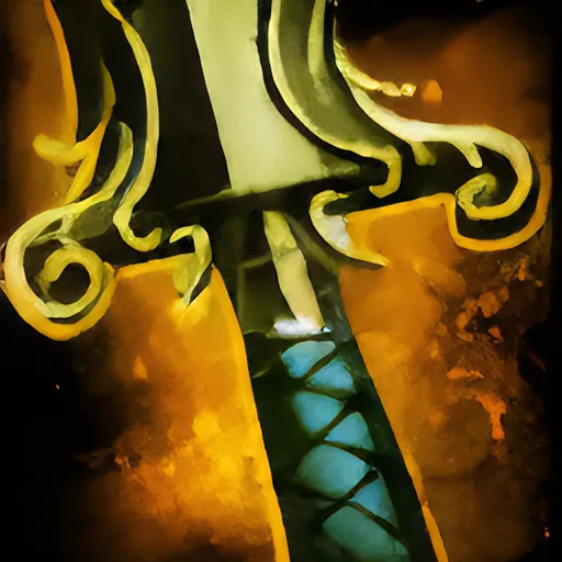 Oiled Orichalcum Sword Hilt
