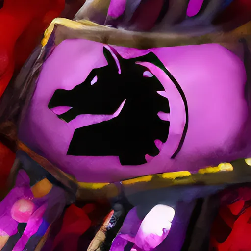 Cavalier's Intricate Gossamer Insignia
