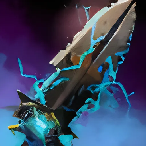 Aetherized Indigo Greatsword icon