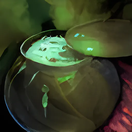 Pot of Savory Spinach and Poultry Soup