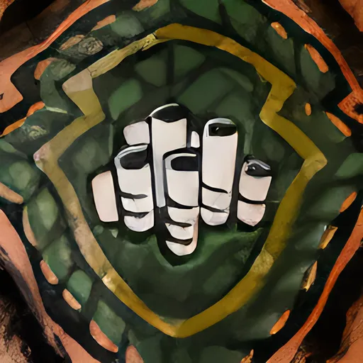 Hunter's Embroidered Wool Insignia