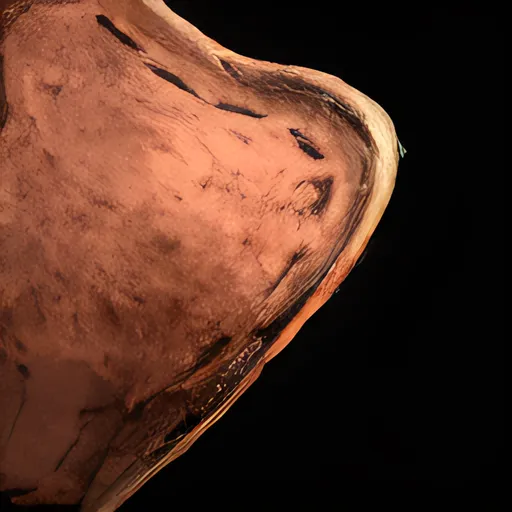 Cured Coarse Leather Square