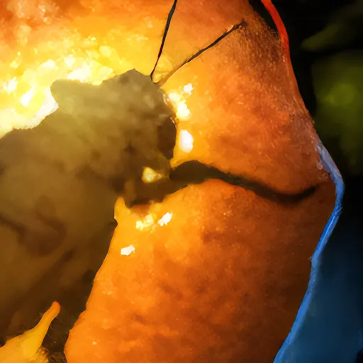 Ambrite Fossilized Cricket