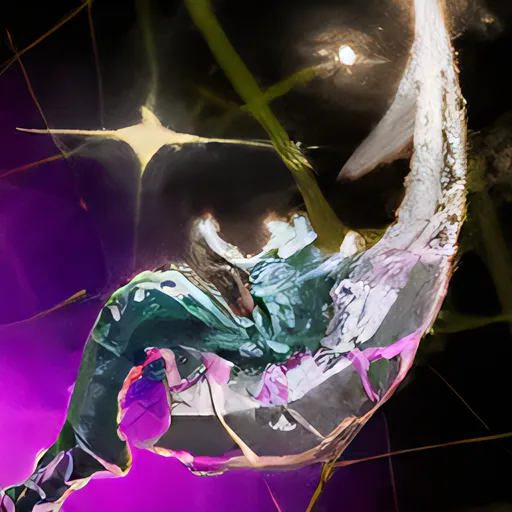 Glimmering Resin Spear icon