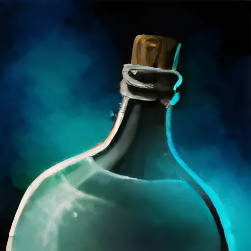 Bottle of Simple Syrup