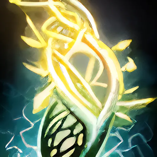 Imbued Holographic Leaf icon