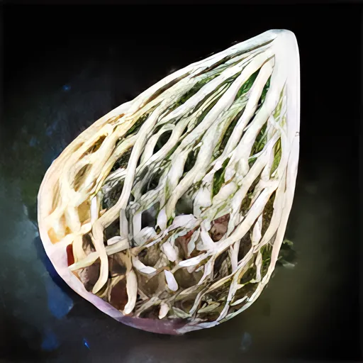 Carved Tear Drop
