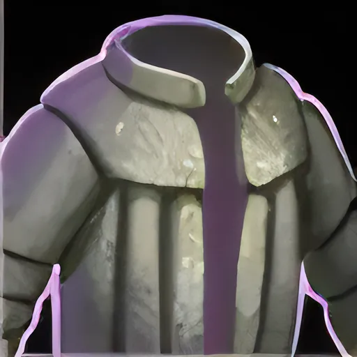 Iron Scale Chest Padding