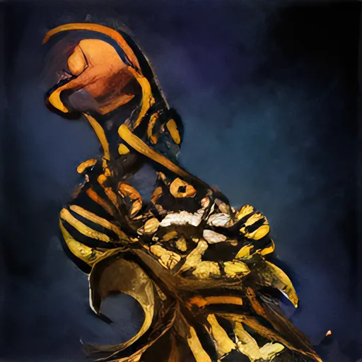 Gold Lion Staff icon