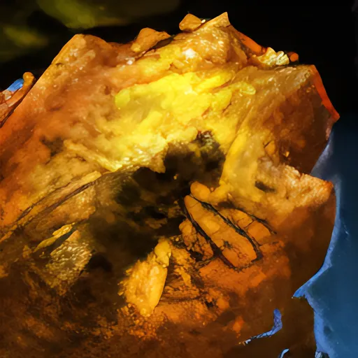 Ambrite Fossilized Dragonfly