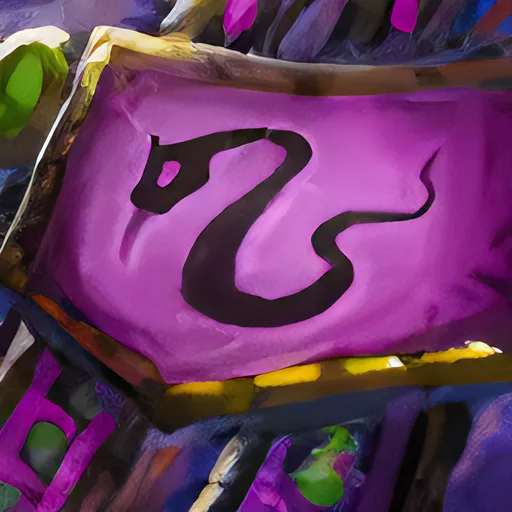 Viper's Intricate Gossamer Insignia