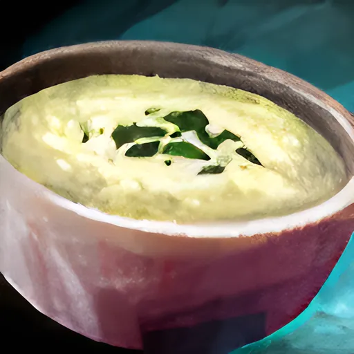 Bowl of Snow Truffle Soup