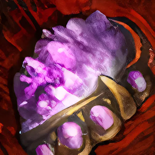 Embellished Gilded Amethyst Jewel icon