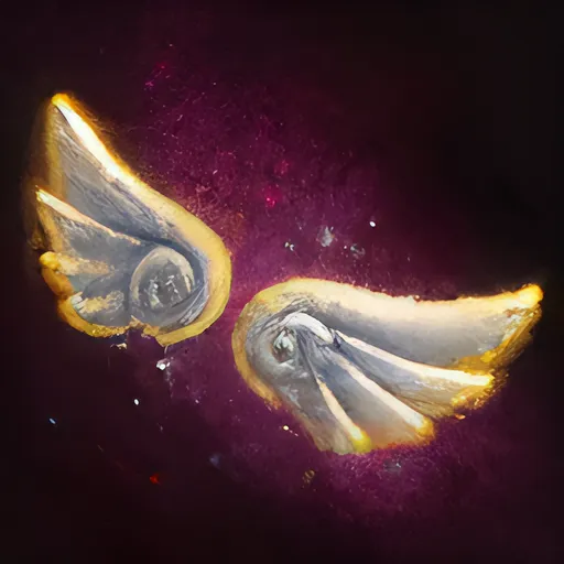 Cute Angel Wings Backpack icon