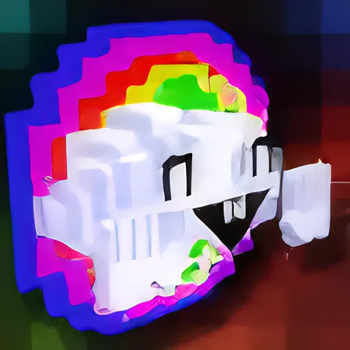 Super Rainbow Cloud Shield icon