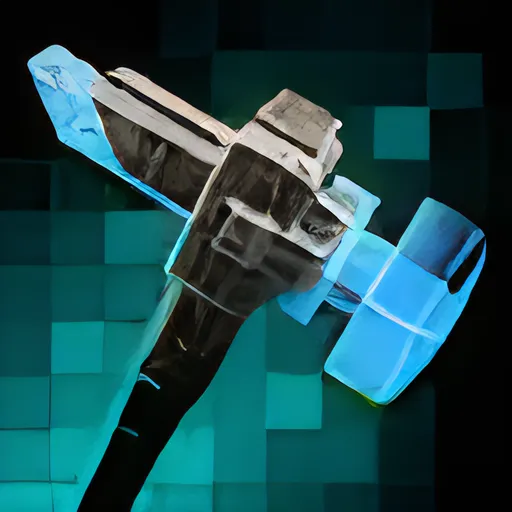 Glitched Adventure Hammer icon
