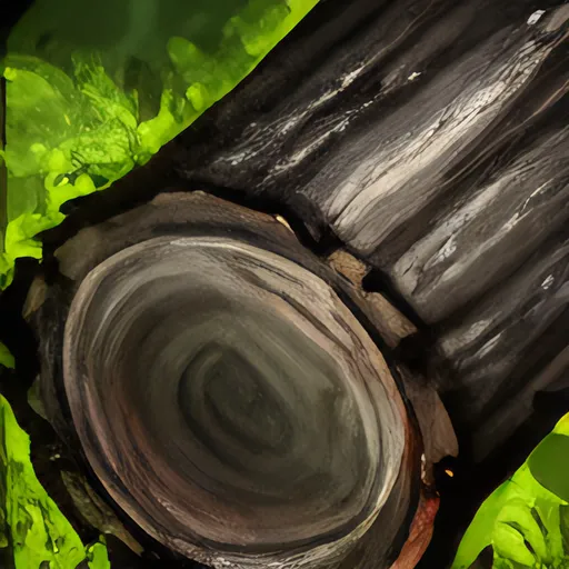 Elder Wood Log