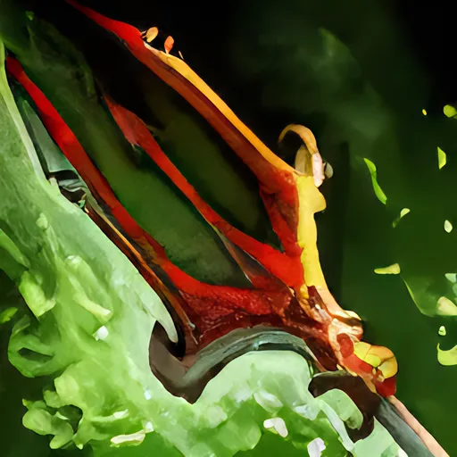 Crimson Antique Trident icon
