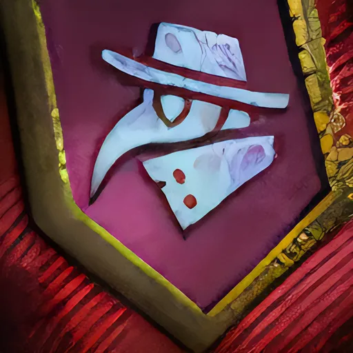 Plaguedoctor's Intricate Gossamer Insignia