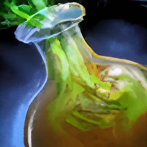 Bowl of Herbed Poultry Stock