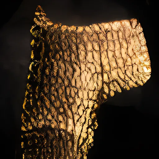 Bronze Chain Leggings Panel