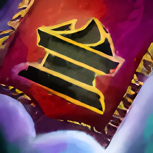 Cleric's Intricate Linen Insignia