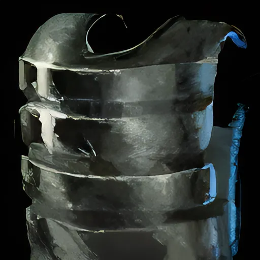 Steel Splint Chestplate Panel