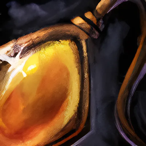 Amber Copper Stud icon