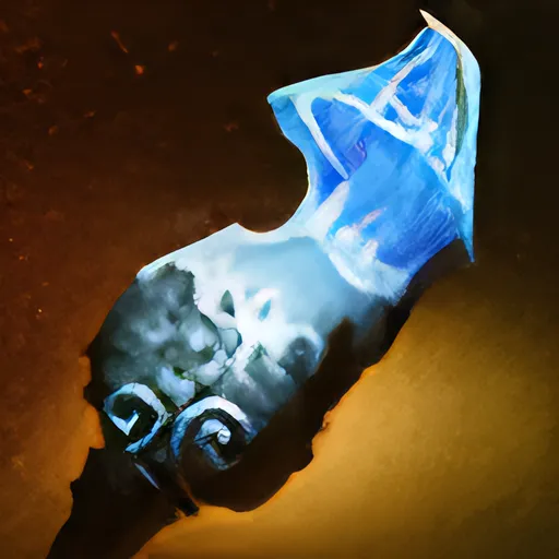 Sea-Glass Wave Staff icon